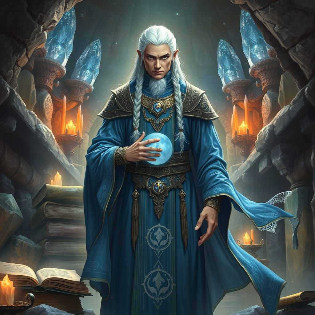 Ayleid Archmage in Hidden Sanctuary: Classic Fantasy Art