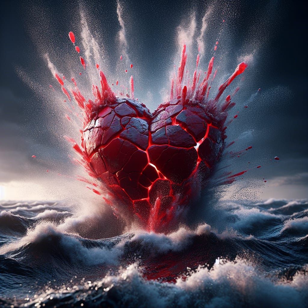 Eruption in IMAX-Style with Turbulent Ocean and Shattering H...