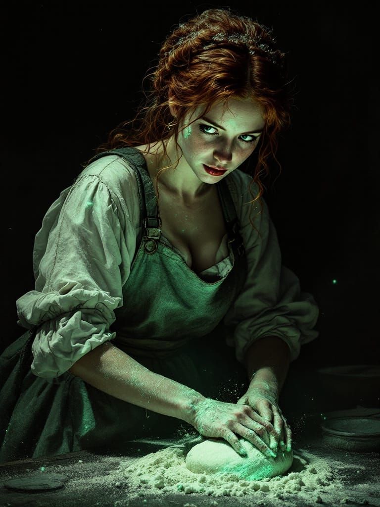 Phosphorescent Engraving: Dramatic Light and Shadow Emerges