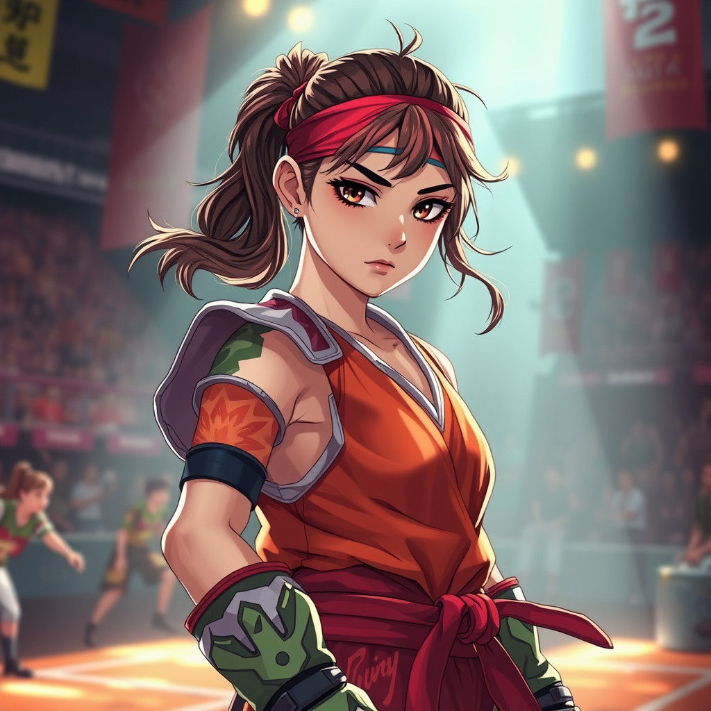 Slovenian Girl in Anime Fighting Tournament