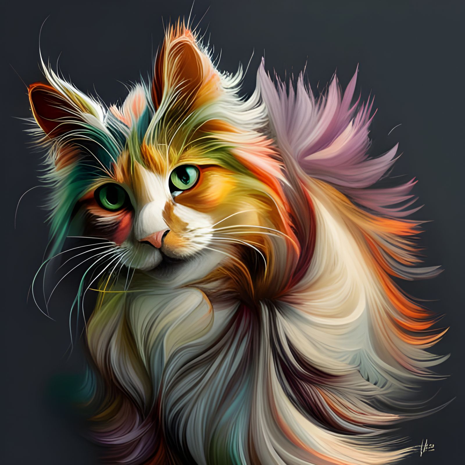 Calico Cat #6, Masterplayer