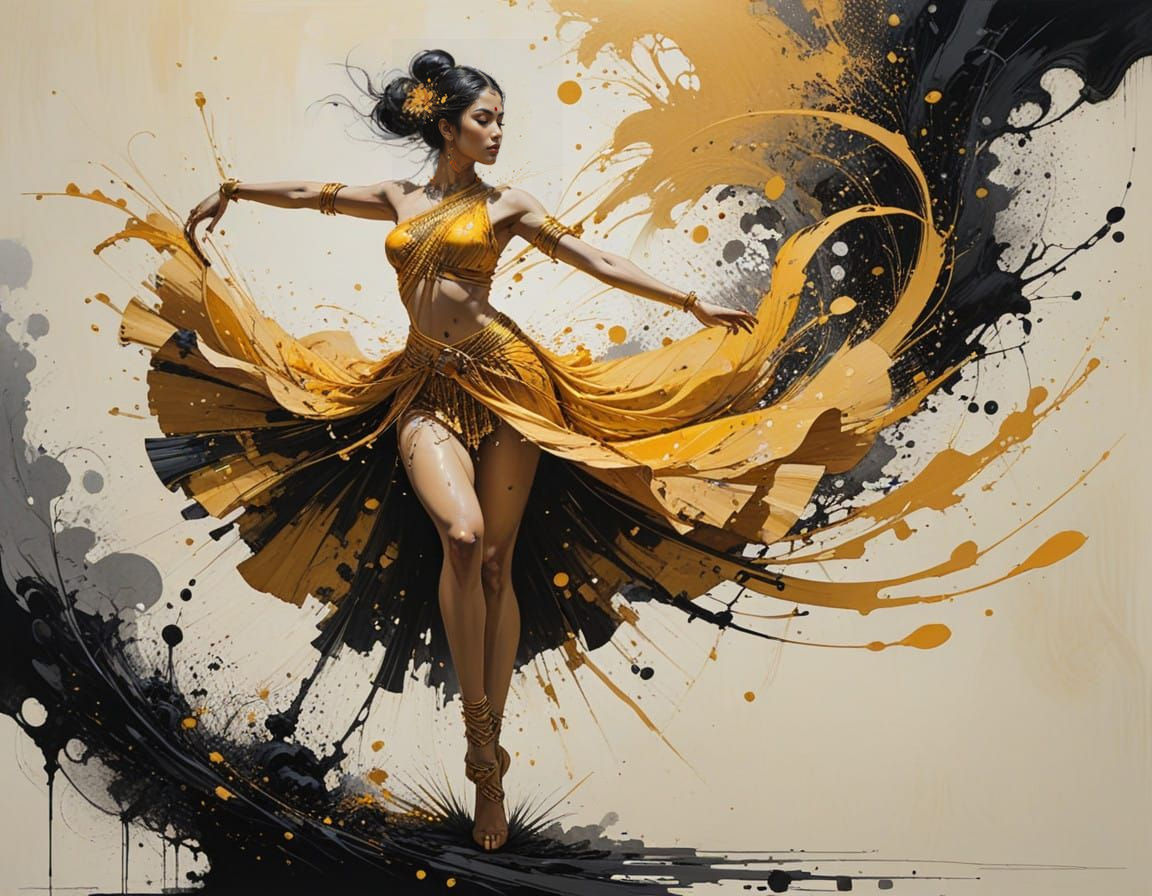 Ethereal Symphony of Color and Form