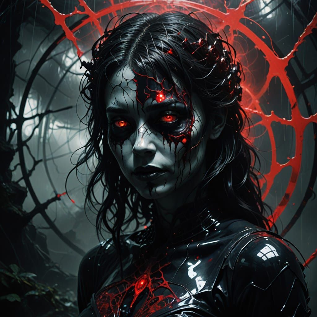 Ethereal Horror in a Twisted Biodome Fragment