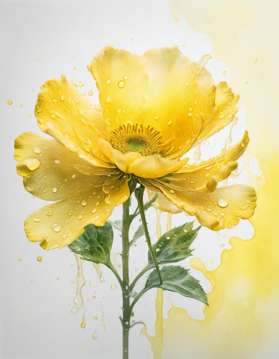 Ethereal Flower of Life in Vapor Futurism Style