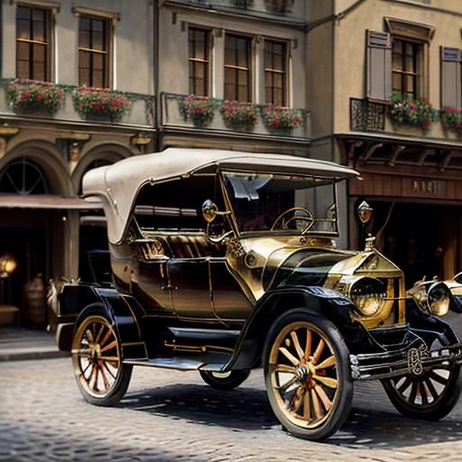 1904 Rally pierce-arrow great arrow cabriolet