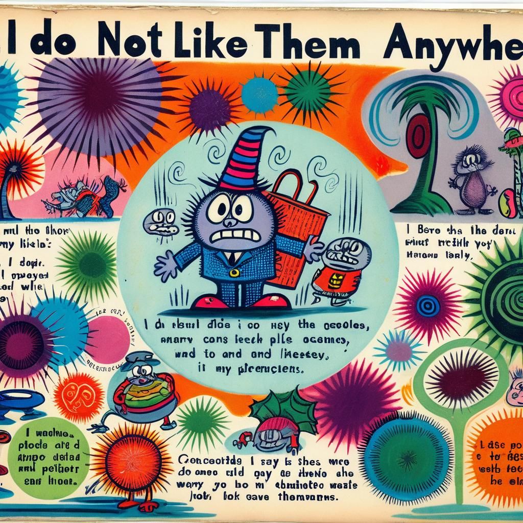 Generating your Dr. Seuss inspired image with the text 'I do...