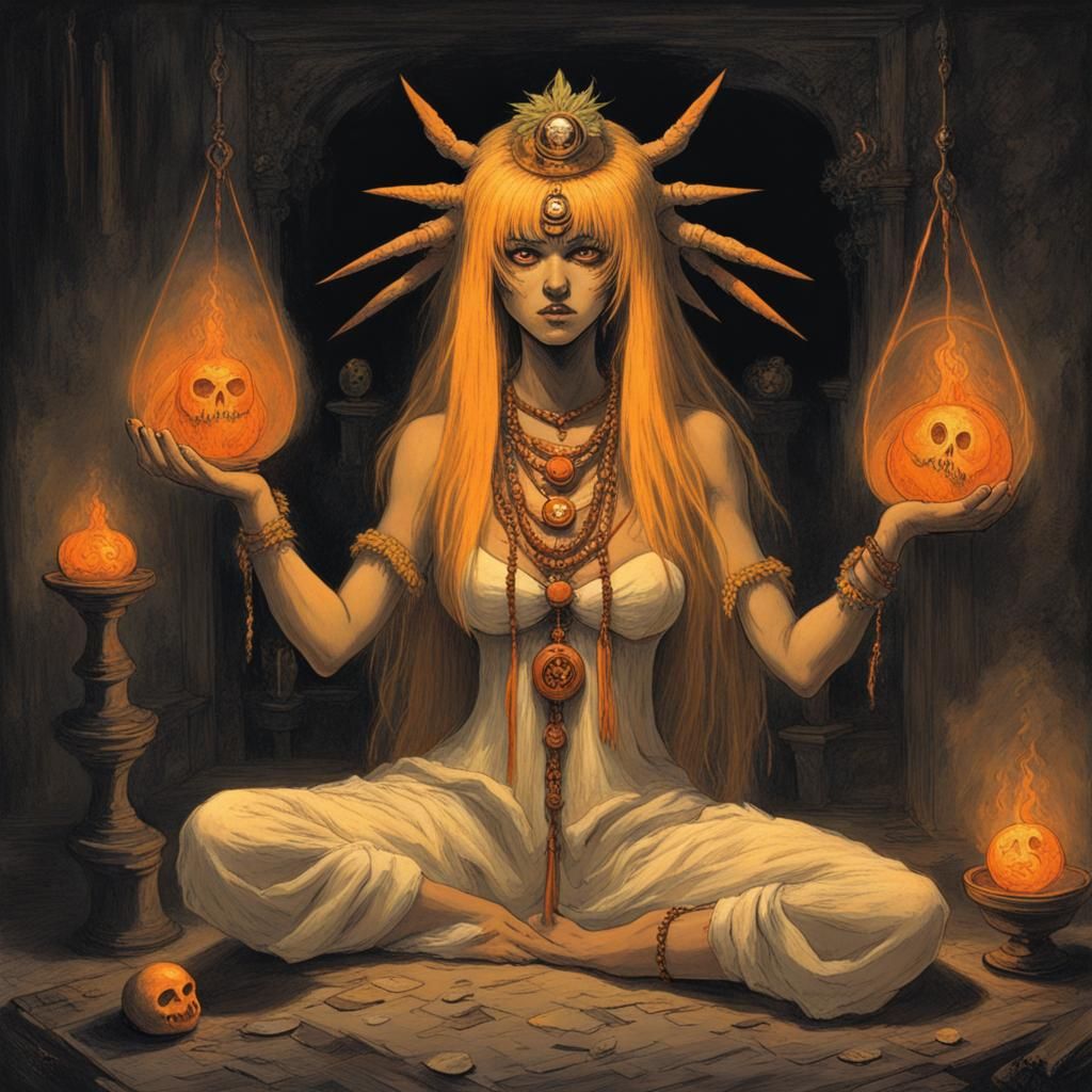 Sailor Venus as a Voodoo Goddess