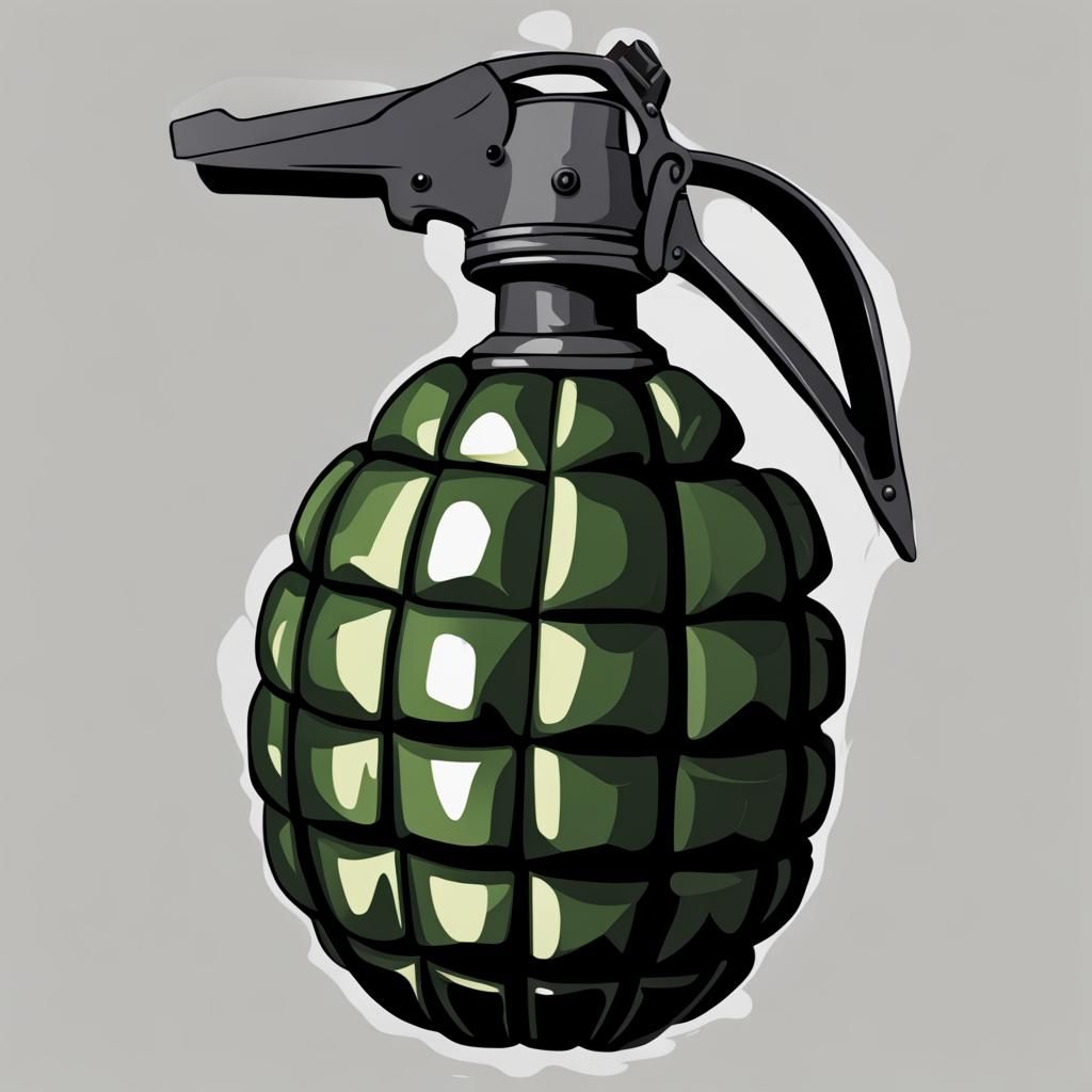 Realistic Hand Grenade