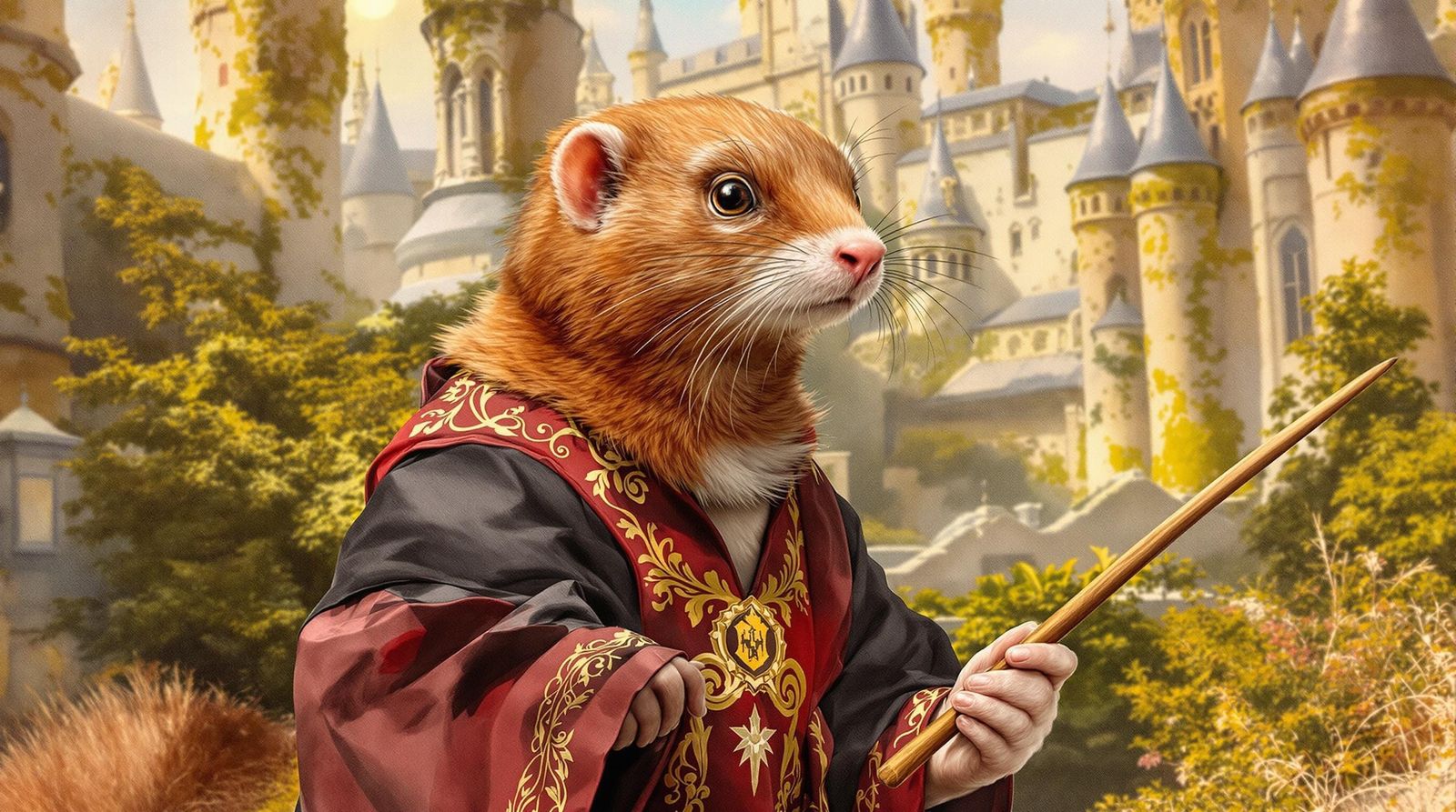 Redheaded Weasel Enrolls at Hogwarts