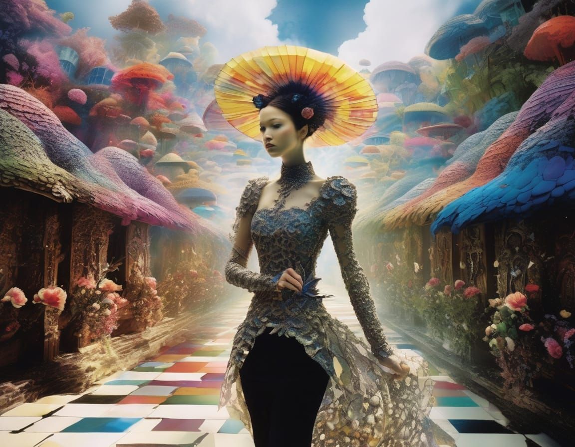 Surreal Ethereal Dreamscape in Fantasy Style