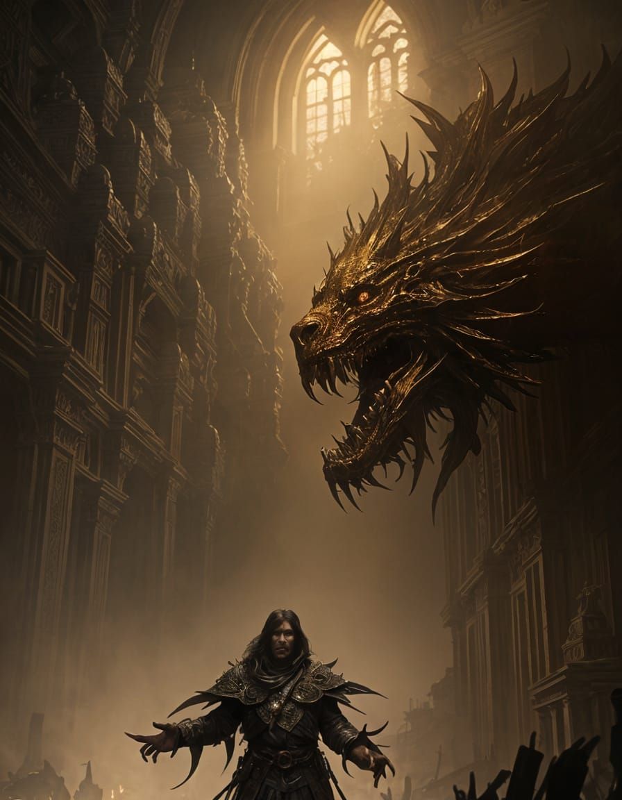 Master of Puppets Dark Fantasy Concept Art