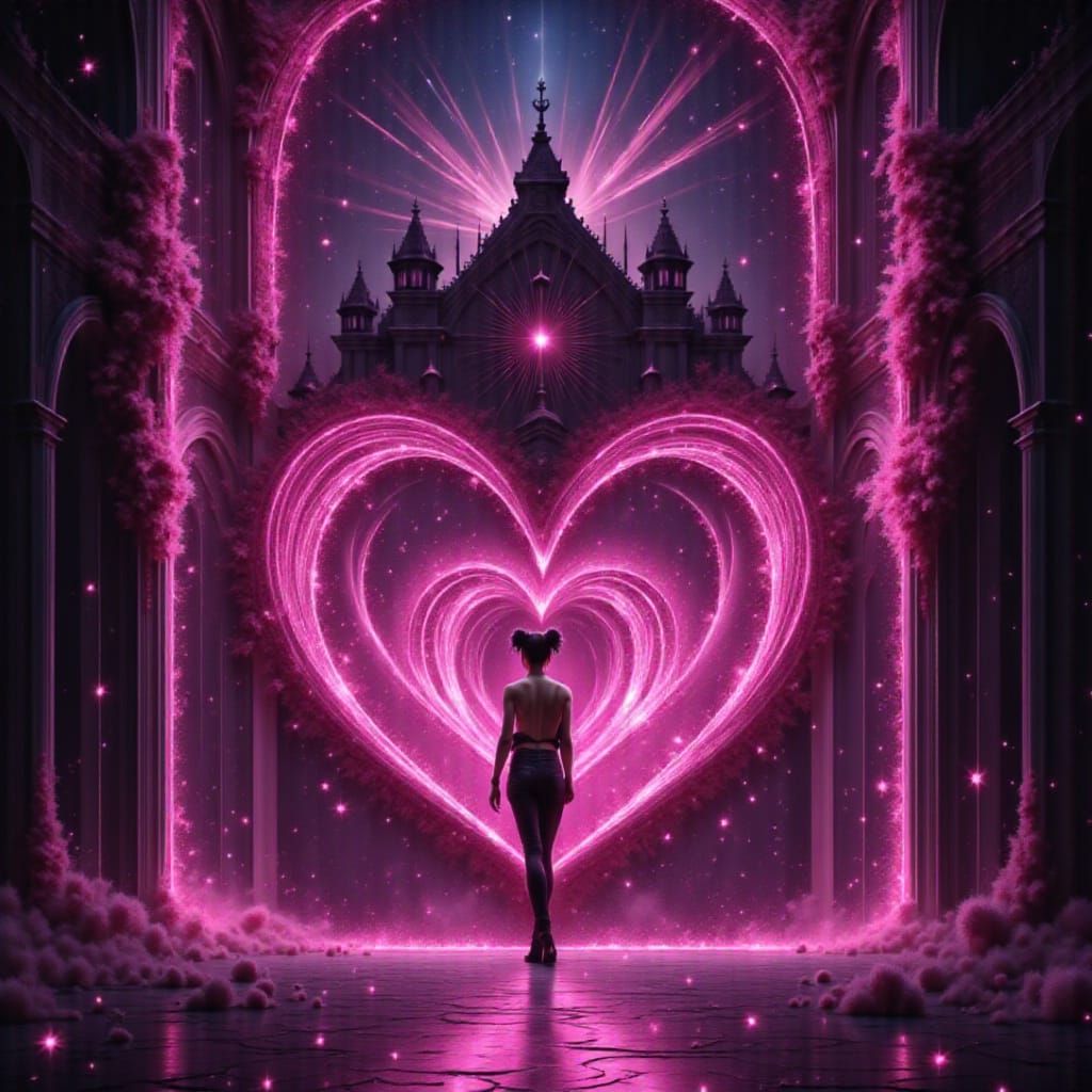 What door does it lead to when our heart reaches out for love