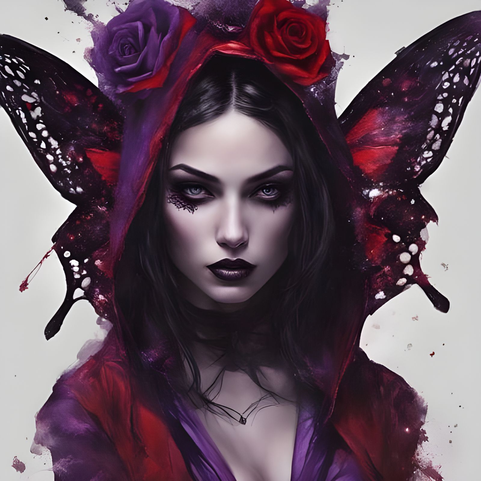 Italian Vampire Butterfly Mistress: Breathtaking Beauty