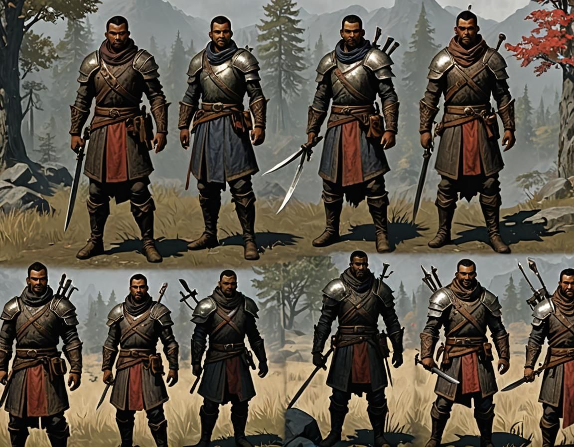 Redguard Warrior of Tamriel