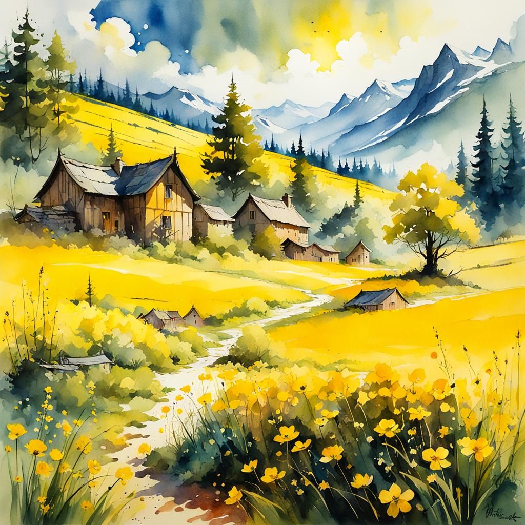 Village yellow