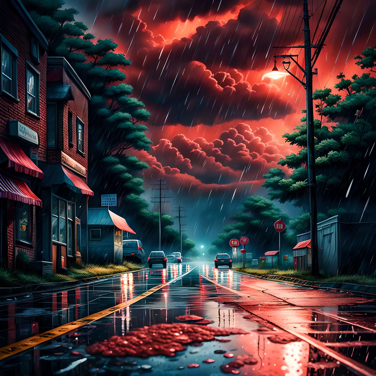 Hawkins, Indiana - the Stranger Things town