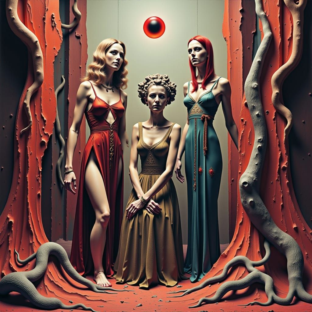 Surreal Wax Beings Emerge from Grotesque, Victorian-Era Land...