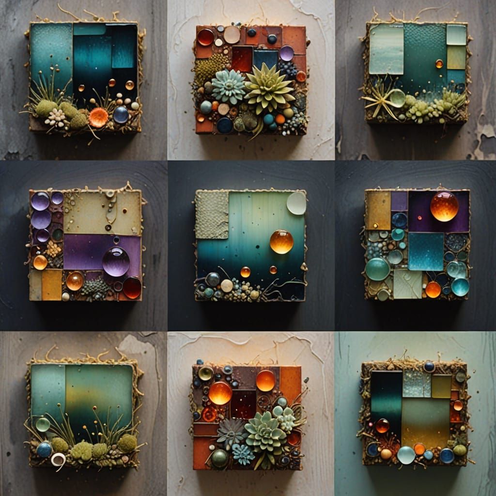 Squares in Ethereal Harmony