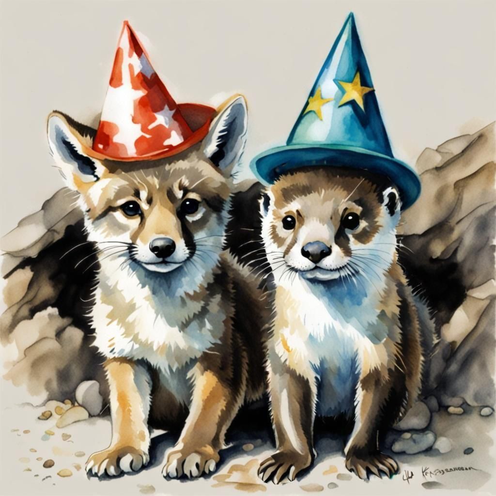 Happy Birthday Baby Otter! 🎉✨️🎂🍰