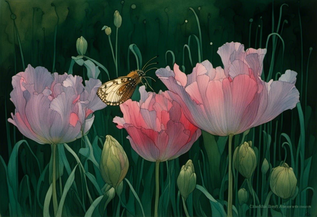 Intricate Enchanted World Illustration