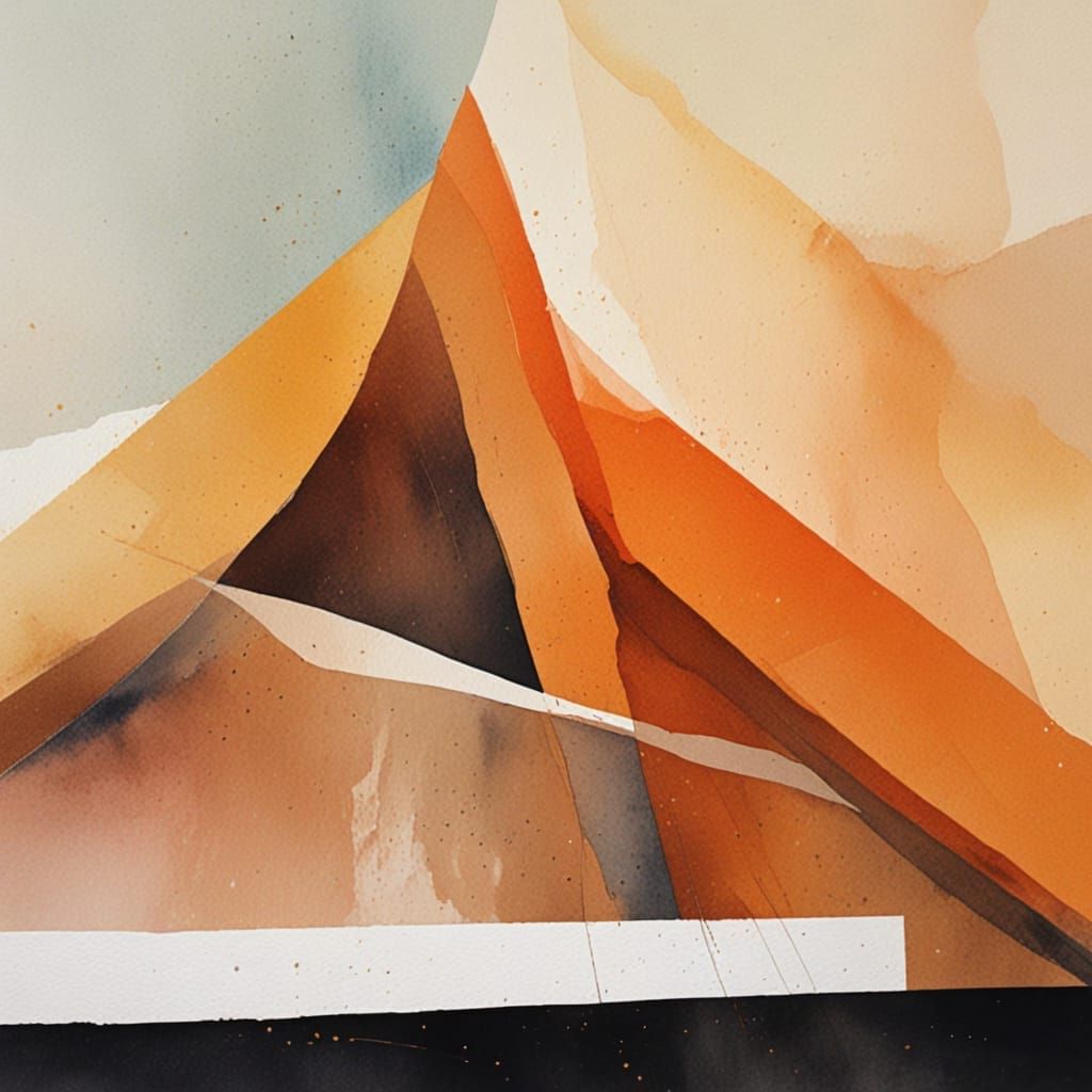 Atmospheric Landscape with Expressive Brushstrokes