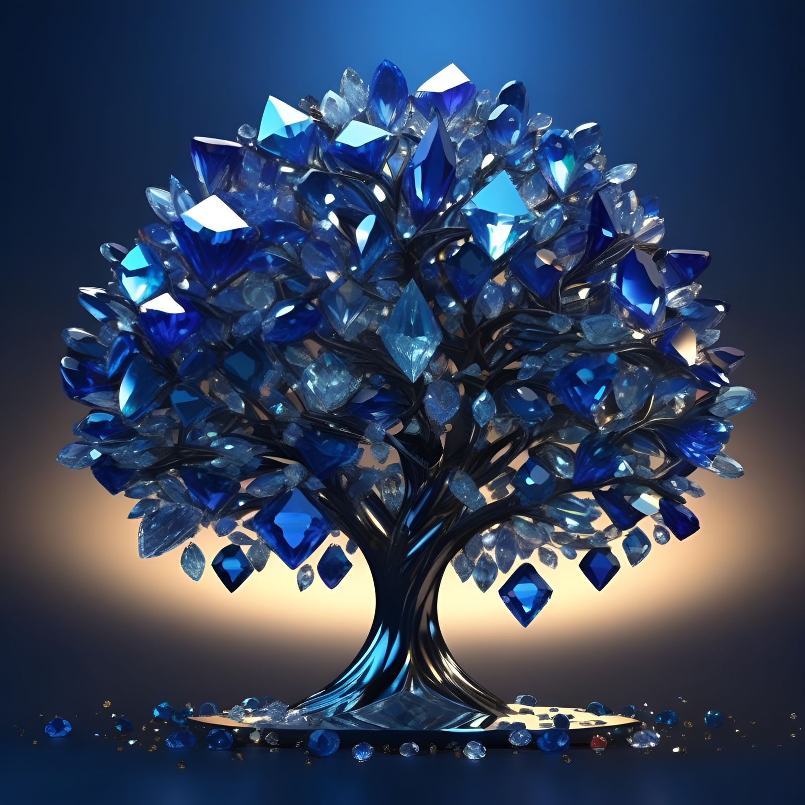 crystal tree