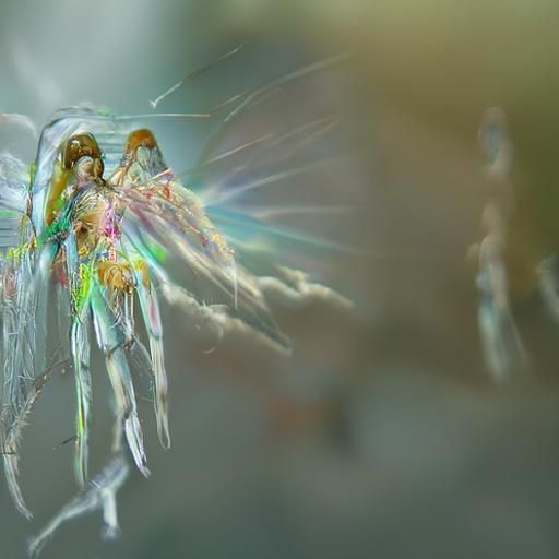 Bleeding Angels in Holographic Astral Art