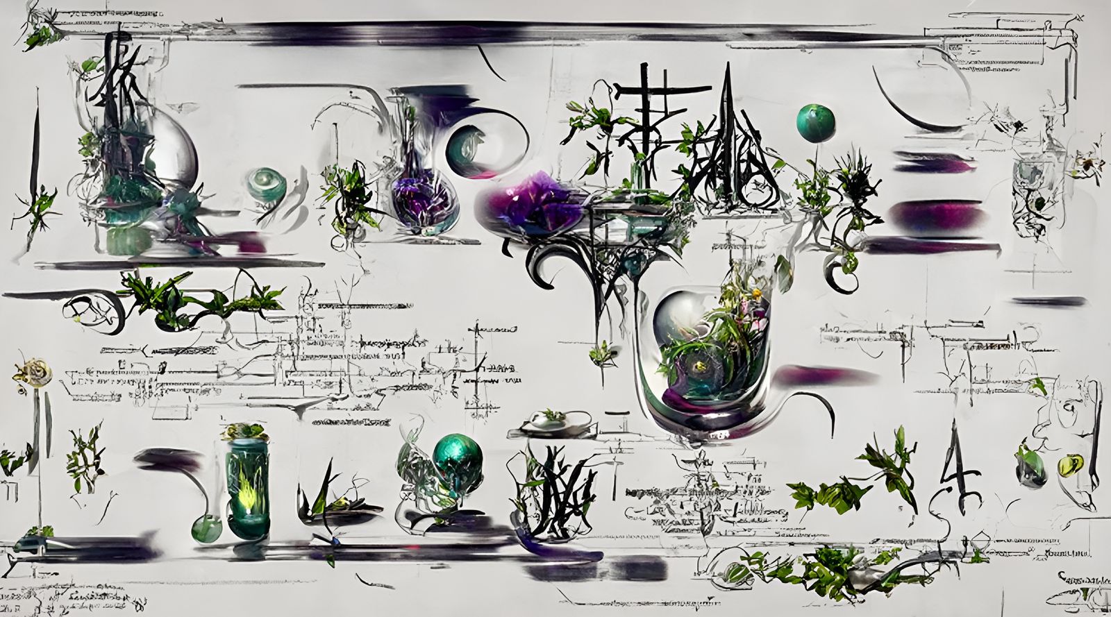 Lush Biopunk Apothecary with Nature Magic