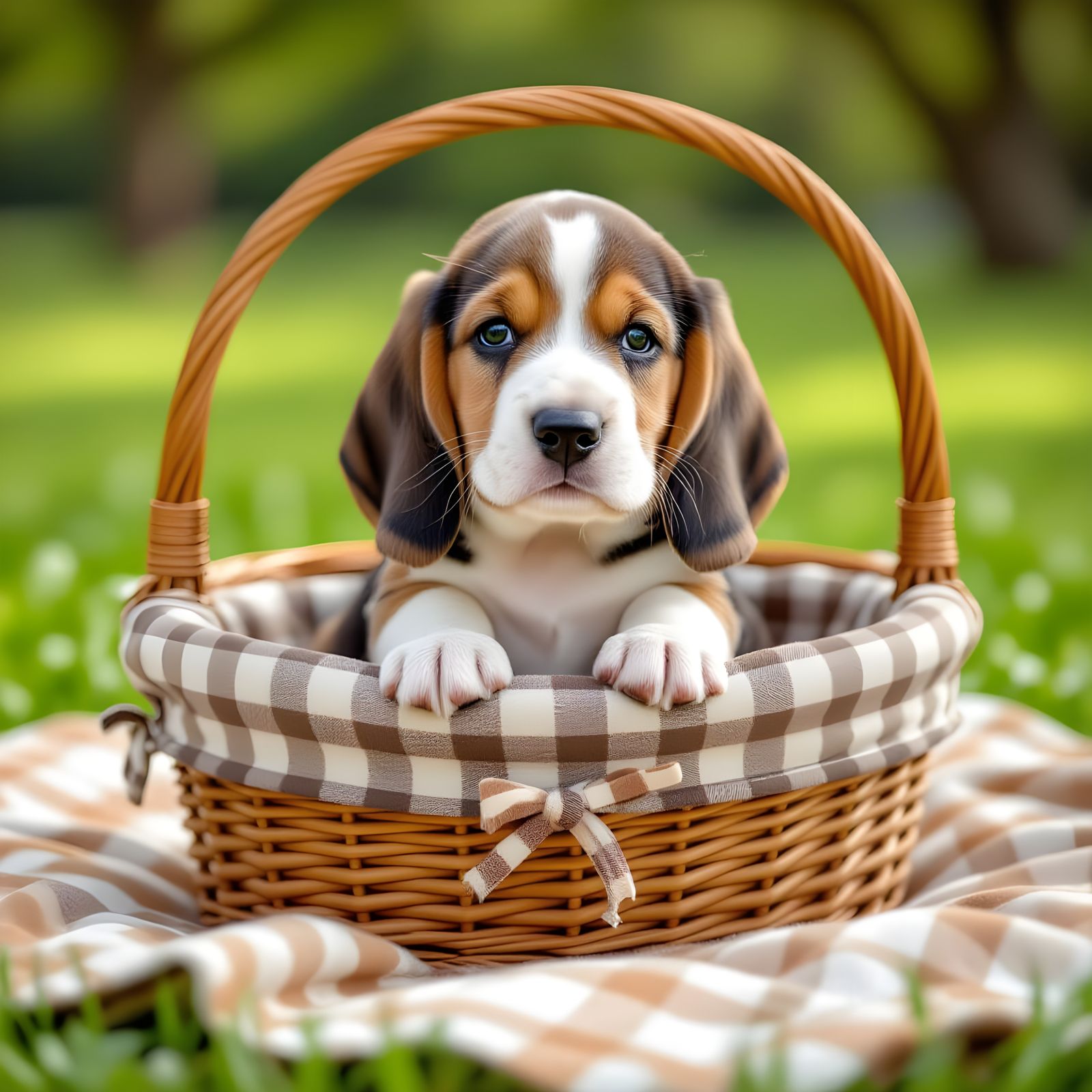 Basket-Bound 🧺 Basset-Hound 🐶