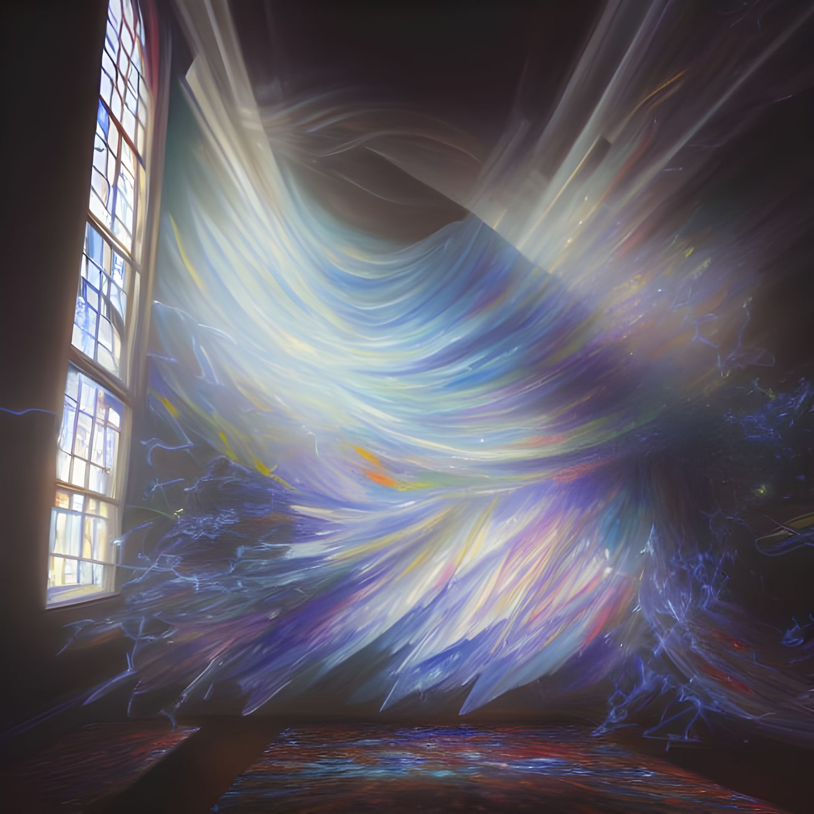 Dreamlike Abstract Illusionism: Radiant Light and Magical Pa...