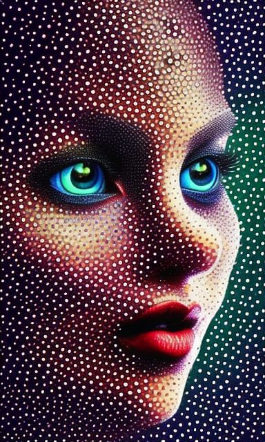 Jimmy Neutron and Mary Jane Watson Portrait in Kinetic Point...