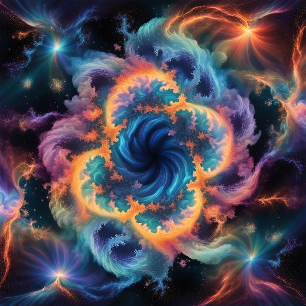 Vibrant Dreamscape in Post-Impressionist Style