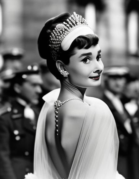 Classic Portrait of a Woman with Soft Bokeh