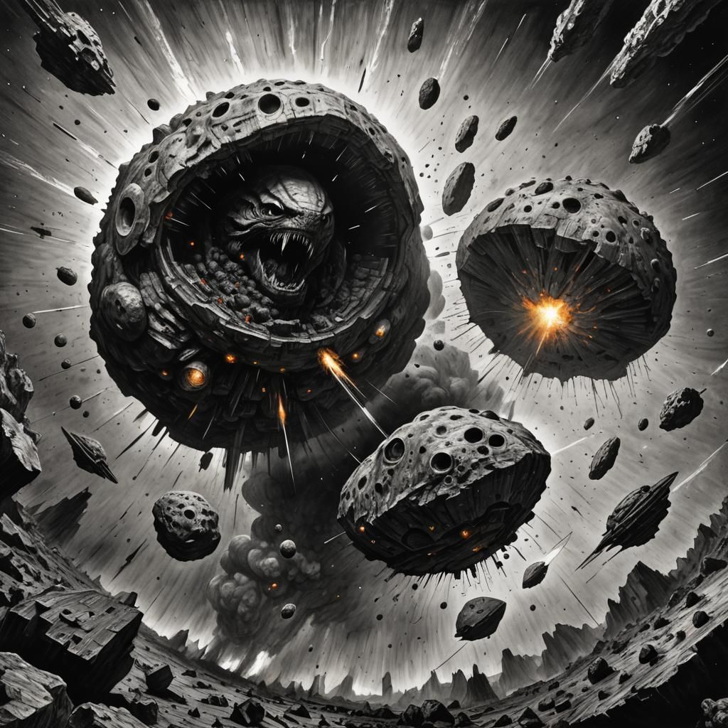 Asteroid Traffic Accident: Doomsday Weapons in Space