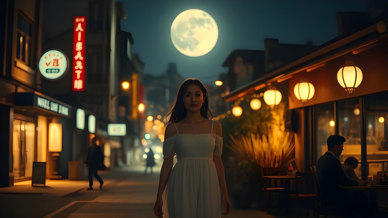 Emotional Music Video Featuring Singer Under Moonlight