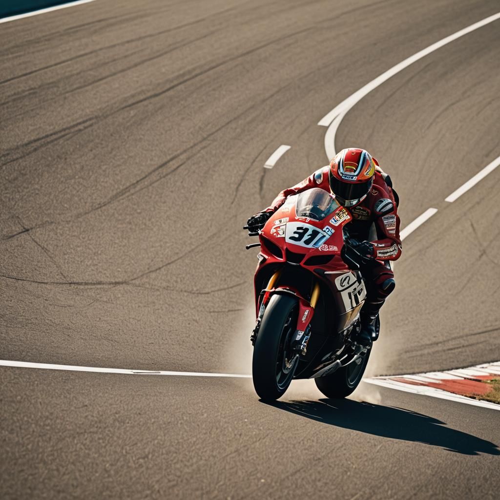 MotoGP Racer Speeds By: High-Octane Sports Photography