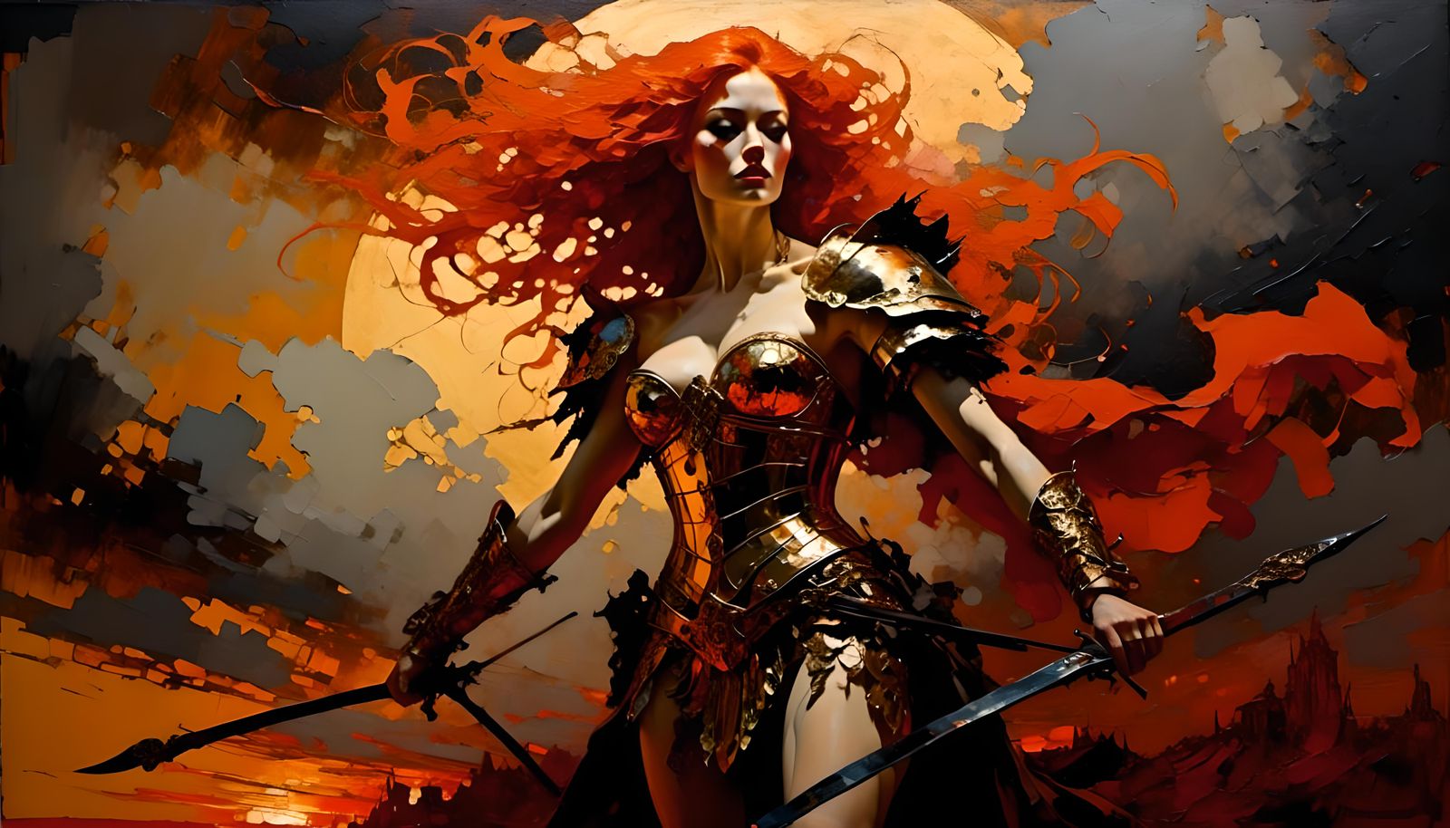 The Women of Frazetta - Red Sonya of Rogatino, a 1920's Ukra...