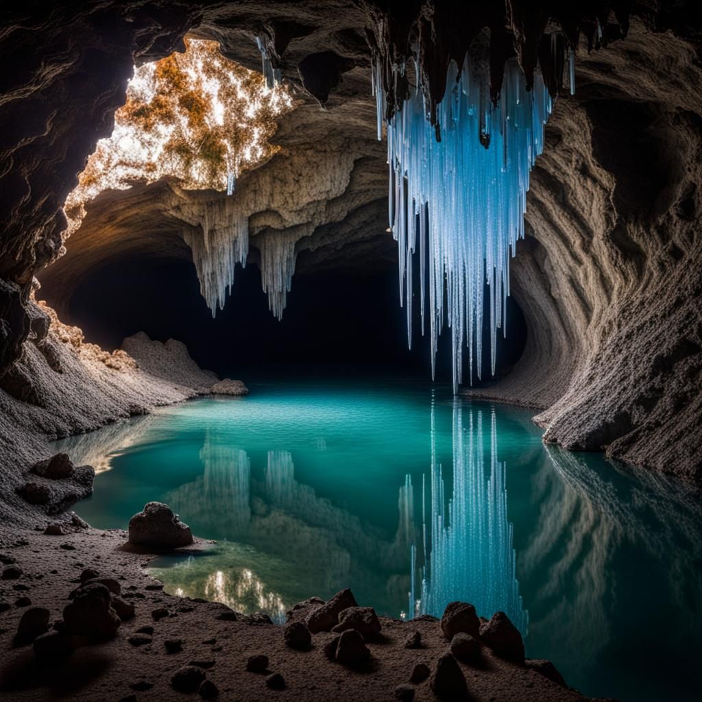 Crystalline Subterranean Water Caves