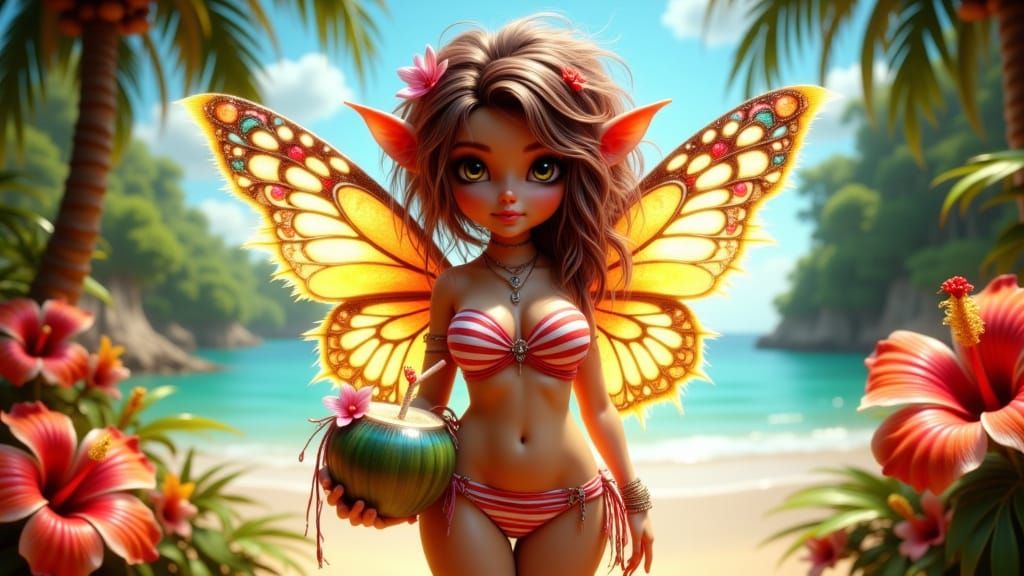 Pixie Bikini Babe 01