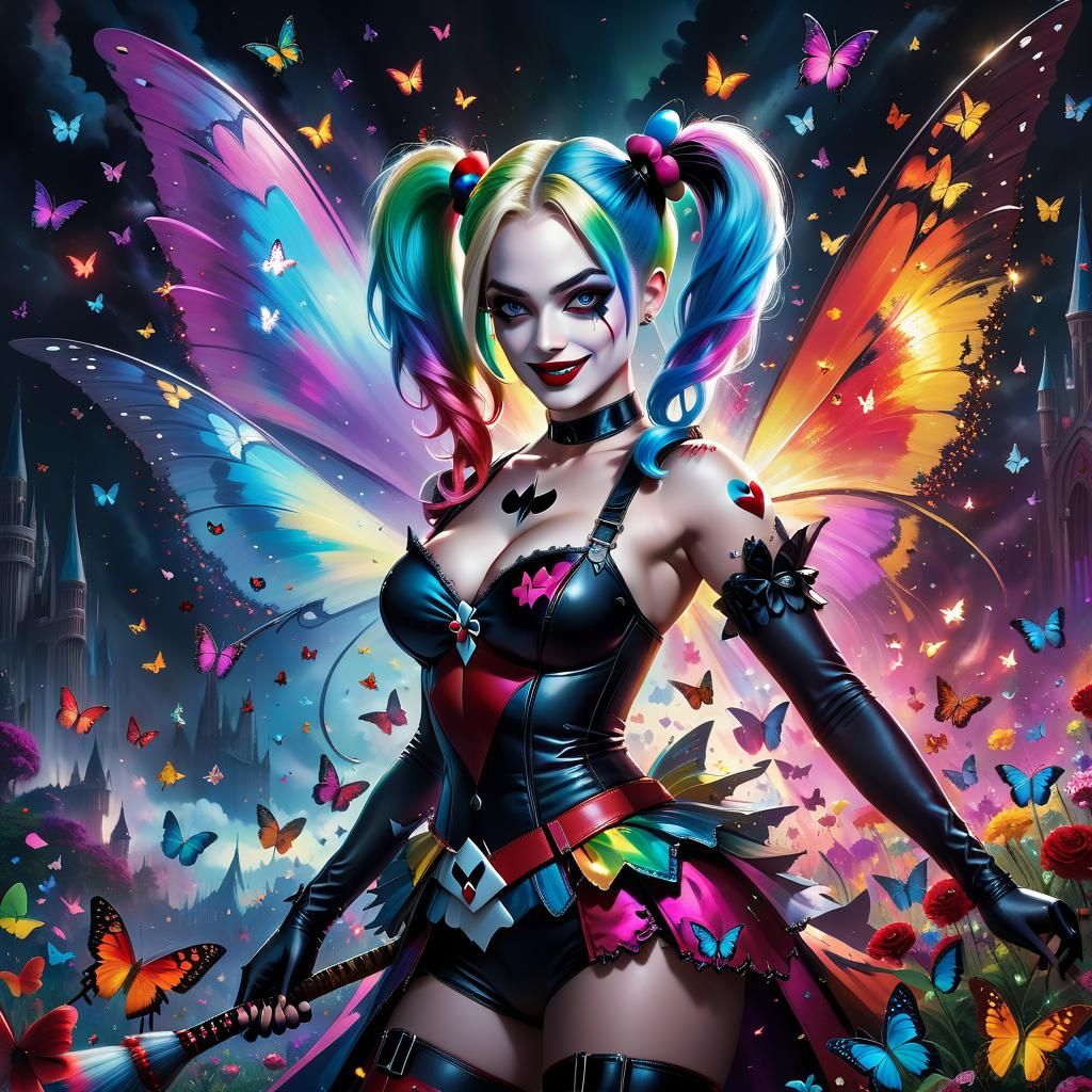 Harley in Rainbow Wonderland