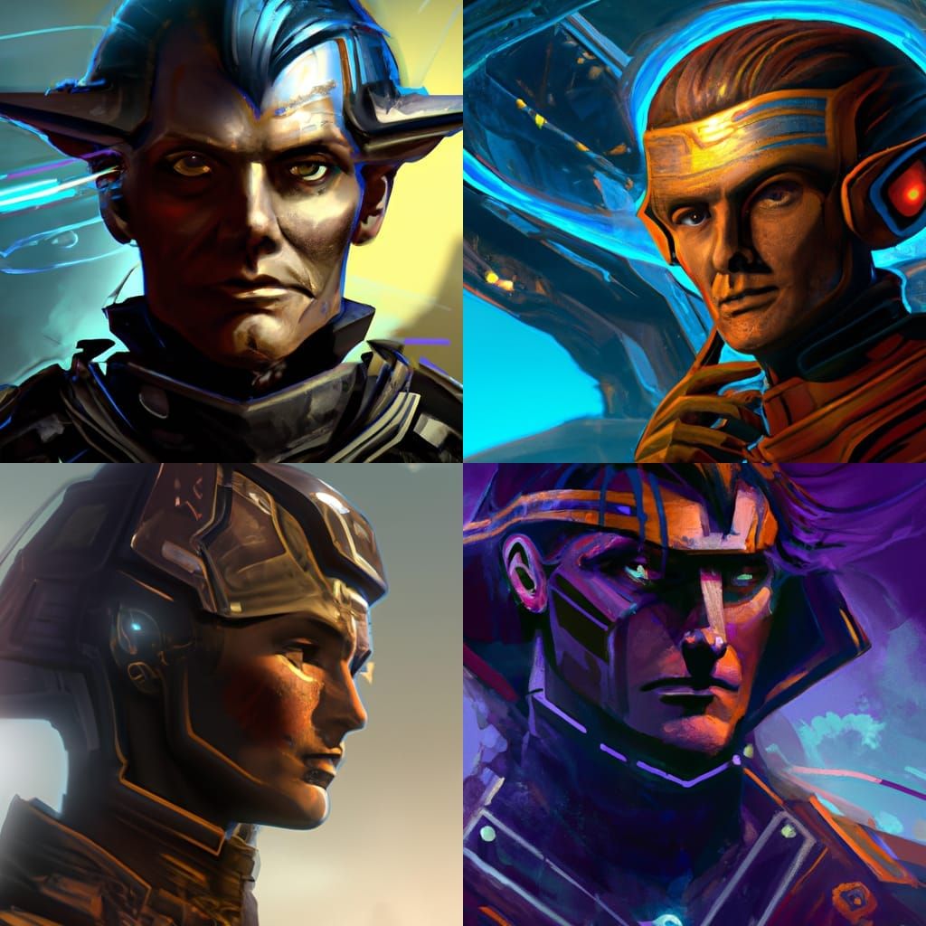 Hyperdetailed Portrait of Nimitz Roswell