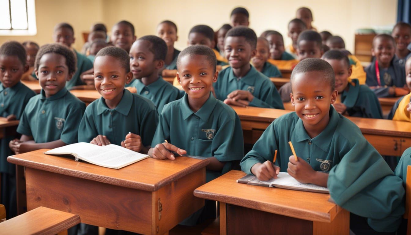 Adventist Children at Sabbath School: A Real Photo