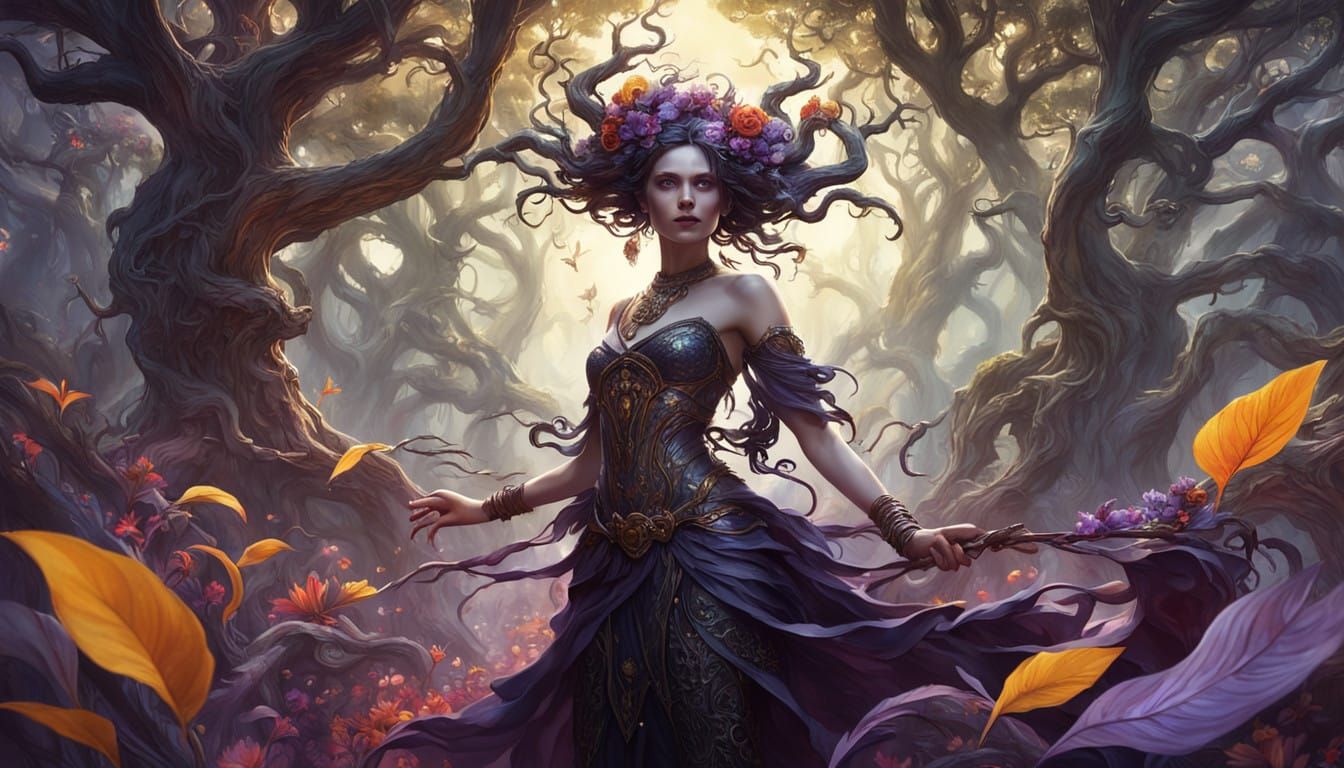 Lilith in Dark Fantasy Concept Art