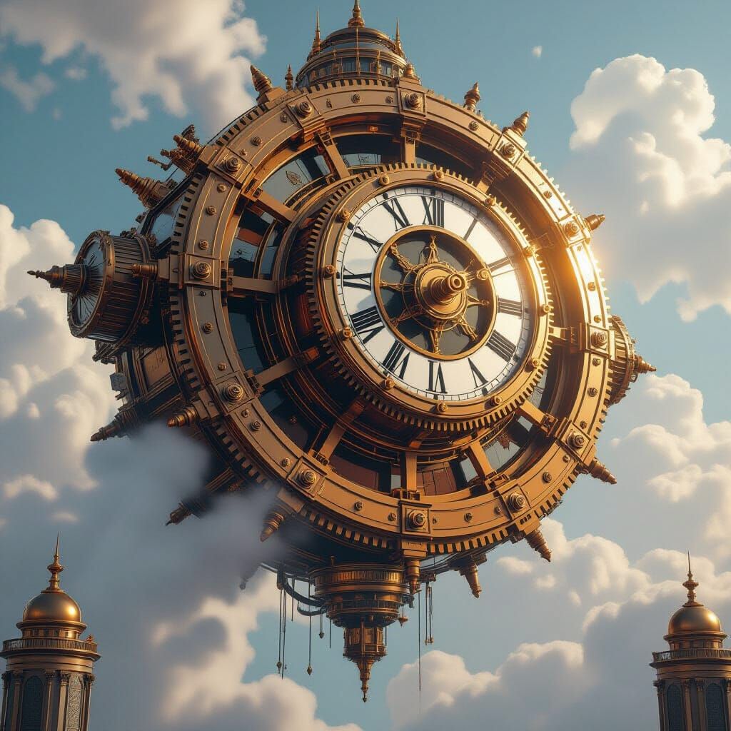 Colossal Clockwork Machine for Interstellar Travel