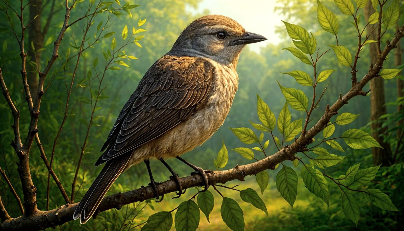 Intricate Ink Drawing and Pencil Sketch