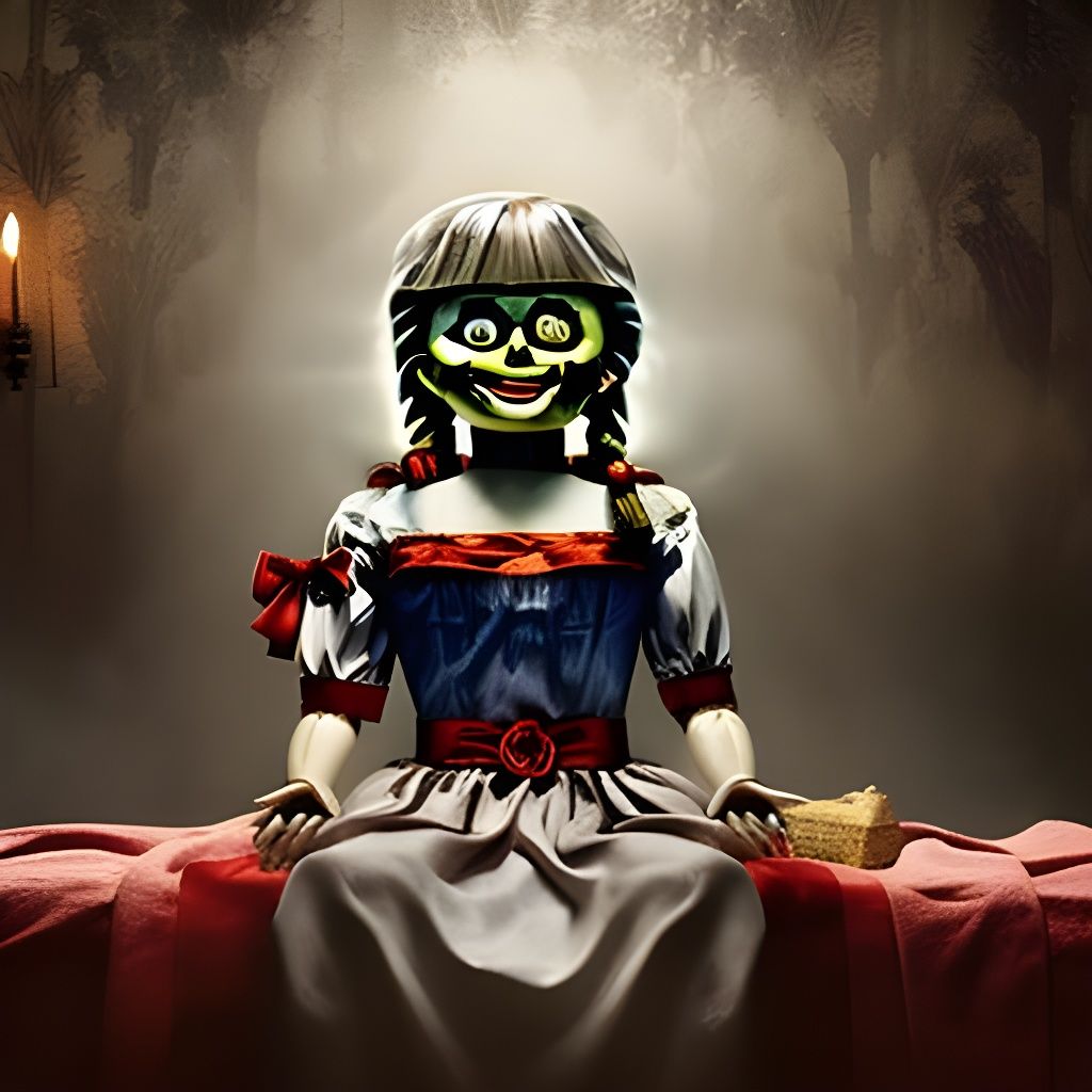 Annabelle Movie Horror Scene: Digital Matte Painting