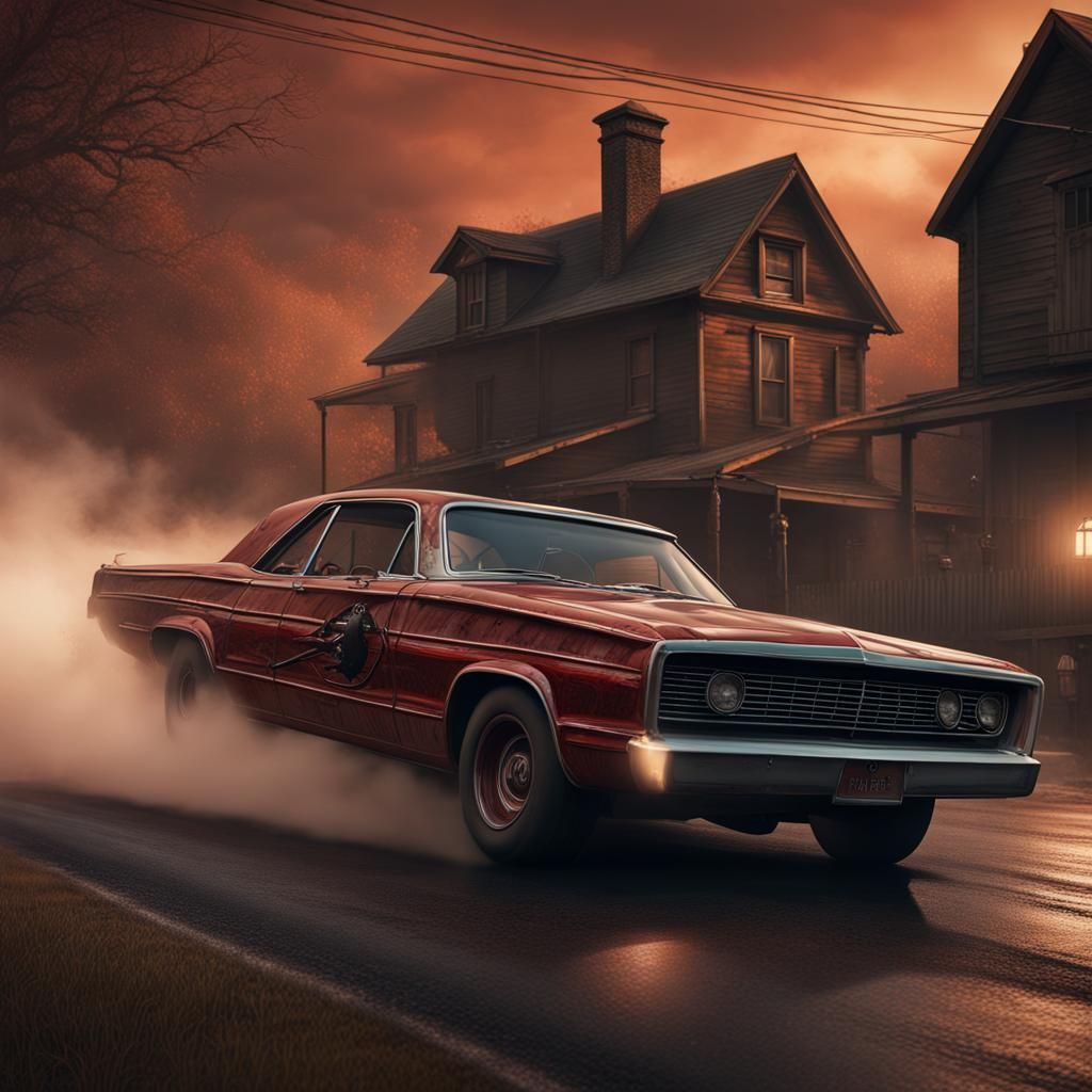 Freddy Krueger vs Michael Myers Drag Race