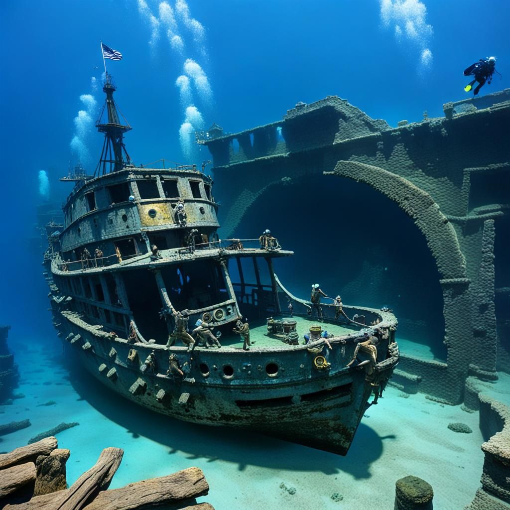Scuba Diving Adventure on Sunken Ship