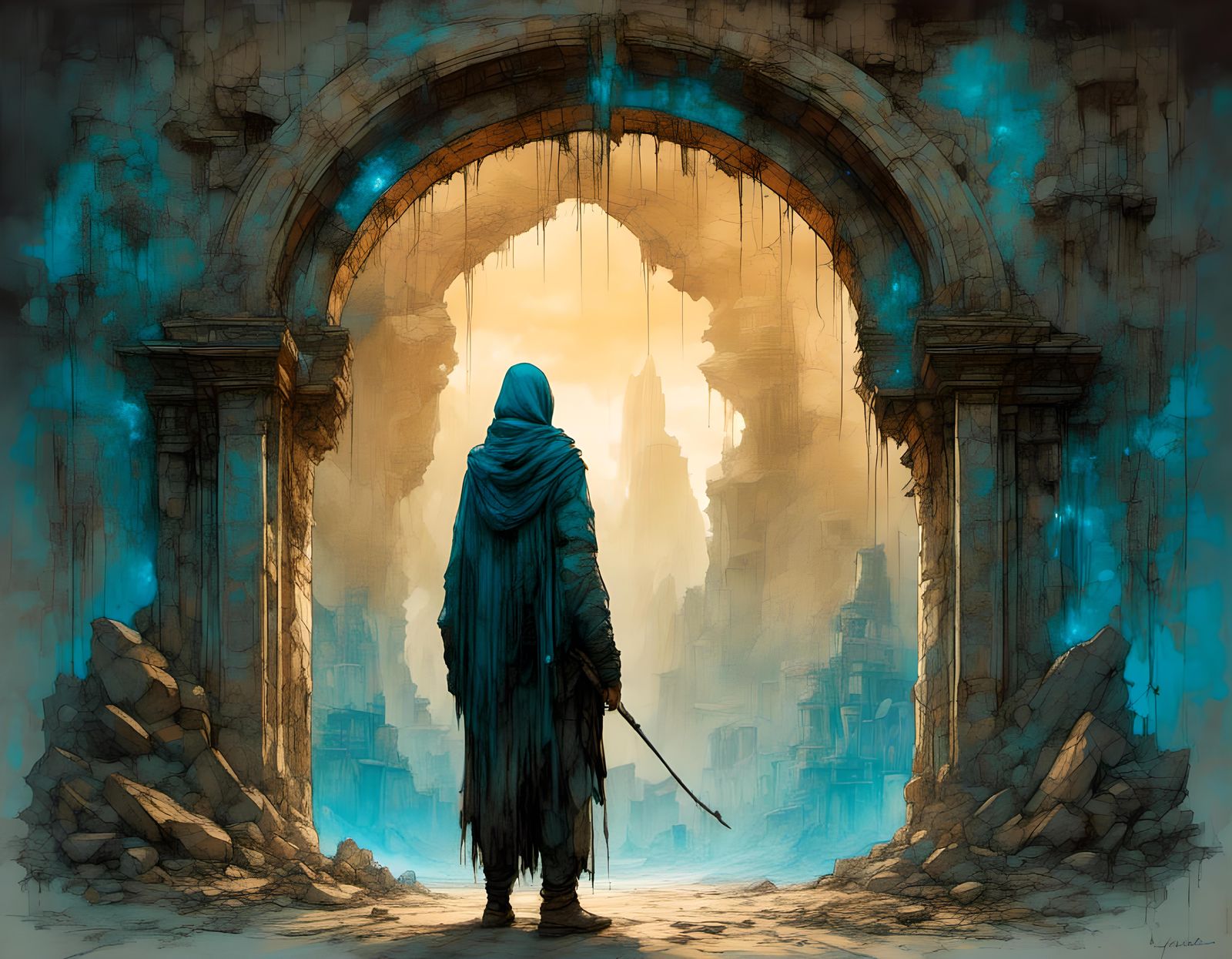 Ancient Ruins of the Antelleon City