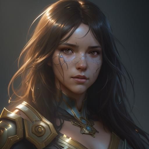 Detailed Anthro Portrait in Dynamic Lighting